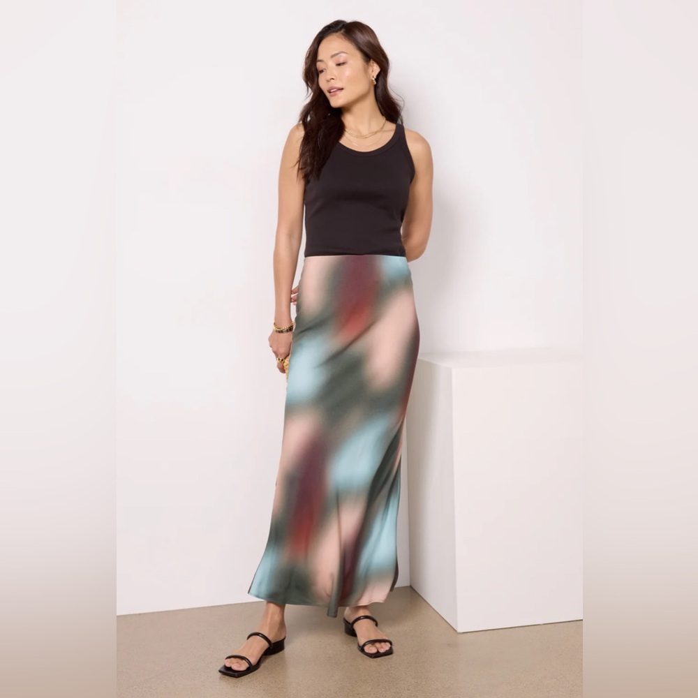 LNA CLOTHING REVOLVE SIZE M Beni Tie Dye Skirt maxi